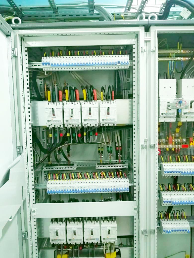 Реконструкция сети гарантированного электроснабжения и распределения электропитания здания г.Барнаул 08.12.2023г.