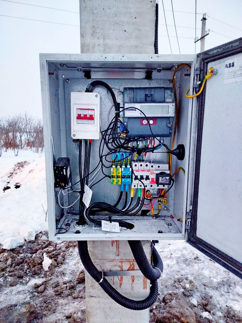 Строительство ЛЭП 10 кВ и монтаж СТП 25 кВа 10/0,4 кВ Новосибирская область 17.12.2025г.